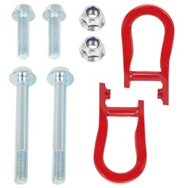 84192871 Tow Hooks Kits Compatible with for GMC Sierra 1500 2007-2018 for GMC Sierra 1500 Limited 2019(red 2pcs Front)