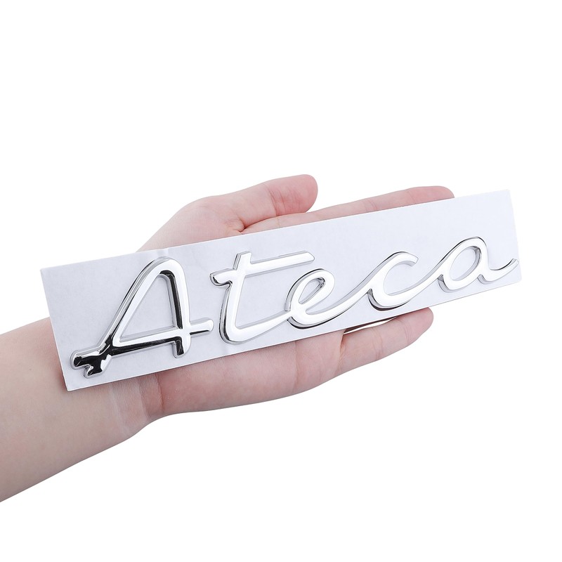 Ateca Emblem Car Badge Sticker Truck Side Rear for Car