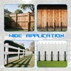 Fence Post Repair Kit, Fence Post Anchor Kit for Repairing