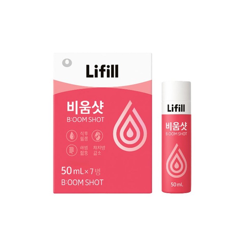 라이필 비움샷 (B:OOM SHOT) 50ml ×7병 Lifel Boom Shot (B:OOM