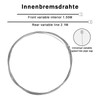 Bicycle Shift Cable Kit, Gear Cable Set, Universal Bicycle Shift