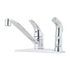 Pfister Pfirst Series Single Handle Kitchen Sink Faucet with Side