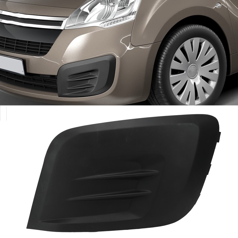 Front Left Bumper Grille 1613564580 Dustproof Weather Resistant Replacement for