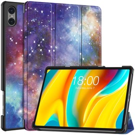 Gylint Case for TECLAST T50 Pro 11 inch Tablet, Folding Folio Ultra-Thin PU Leather Stand Case Cover for Teclast T50 Pro Outer Space