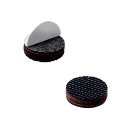 Furniture Protection Pad, Natural Rubber Scratch/Soundproofing Round Felt Pad, Anti-Slip Pad Anti-Slip Rubber (0.8 inches (2 cm), 32 Pcs/Round Shape