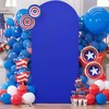 Royal Blue Spandex Fitted Wedding Arch Stand Cover 7.2FT Round
