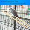 2pcs Bird Wooden Ladder Bird Ladders Wooden Ladder for Bird