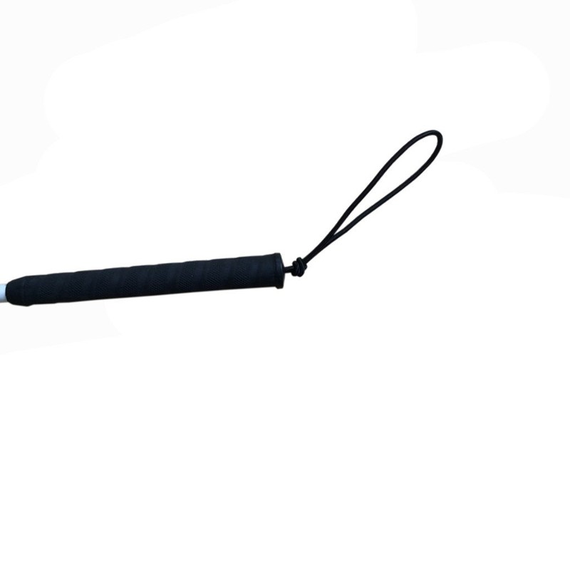 White Cane Aluminum Mobility Folding Cane for the Blind (Folds