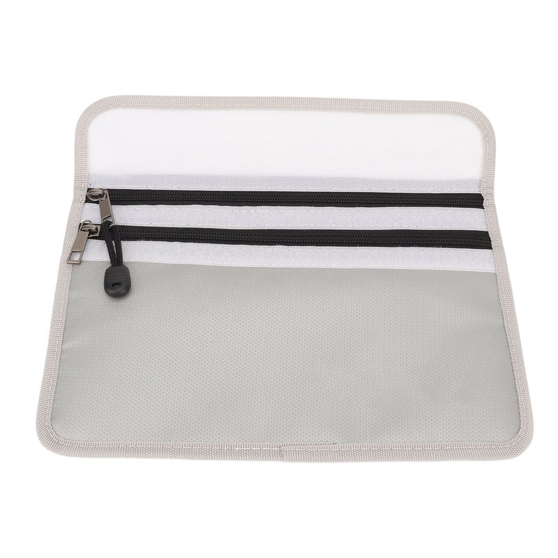 Fireproof Document Bag High Temperature Resistant File Safe Pouch with