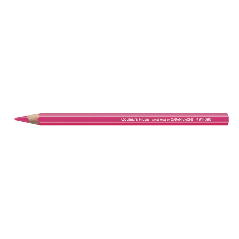 Caran D'ache Colorblock Pencil Fluo Yellow