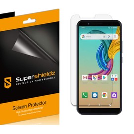 (6 Pack) Supershieldz Phone Protector for AT&T Fusion Z, Screen Protector, High Definition Clear Shield (PET)