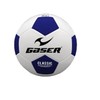 Gaser Balón Futbol Classic Laminado Mate (No. 4, Blanco con