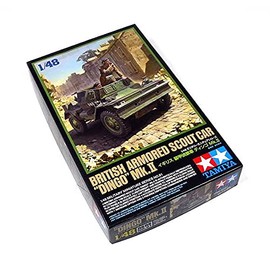 RCECHO Tamiya Militärmodell 1/48 British Armored Scout Car DINGO Mk.II Hobby 32581 174 Vollversion Apps Edition