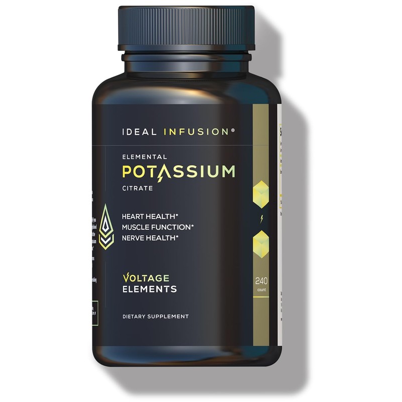 Ideal Infusion Citrato de potasio de Voltage Elements 1430 mg:
