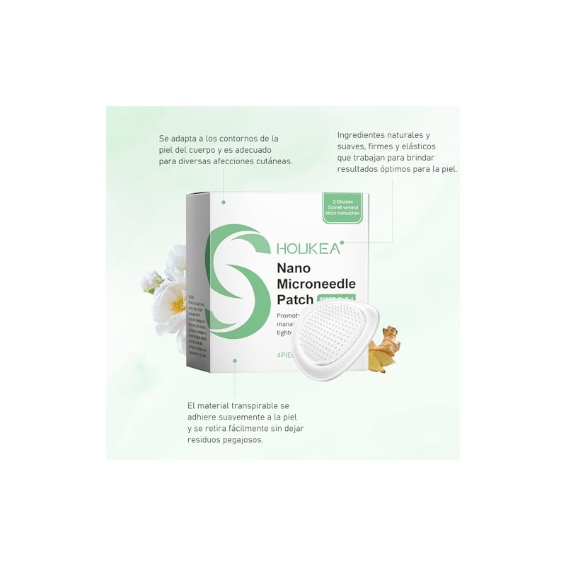 SINYI 8 PCS Parches WellnessParche NanoParche Para El Cuidado Corporal