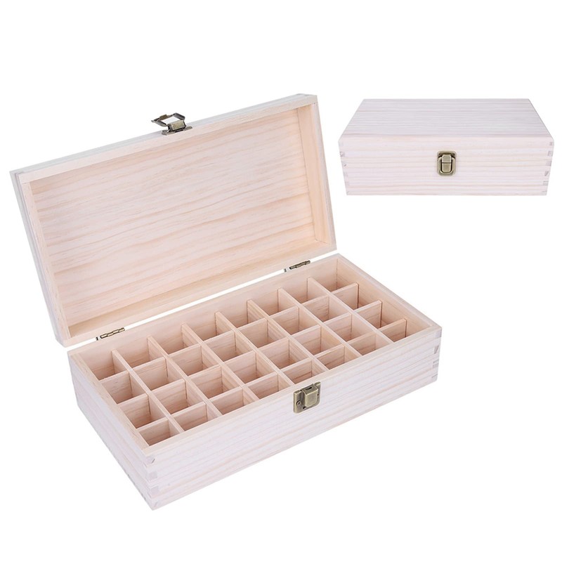 Wooden Essential Oil Storage Box, Eco-Friendly Essential Oil Storage Box