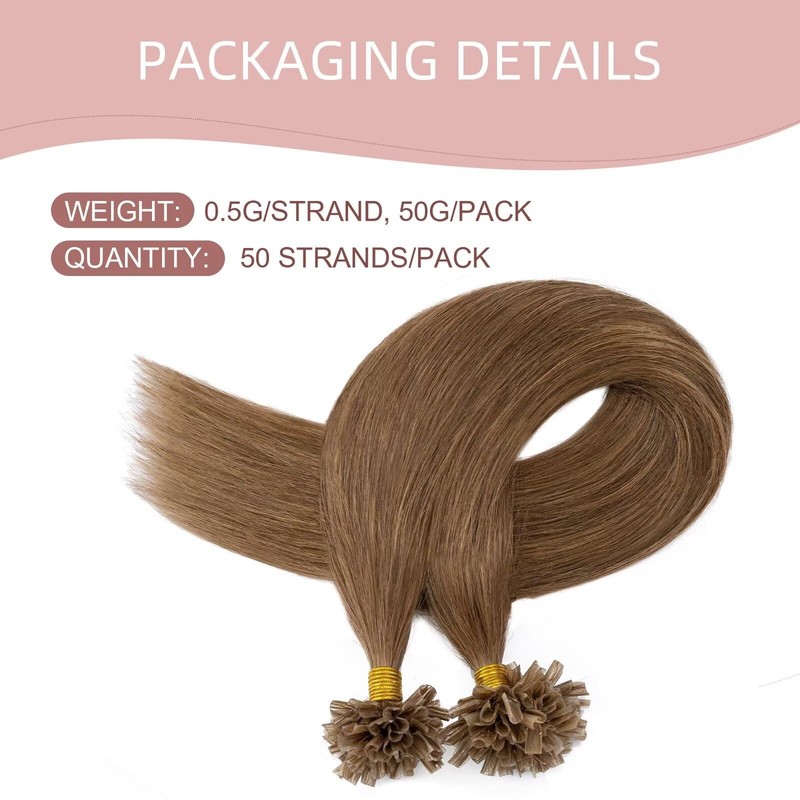 Hair Extensions, Bonding Extensions, Real Hair, 7A Remy Real Hair,