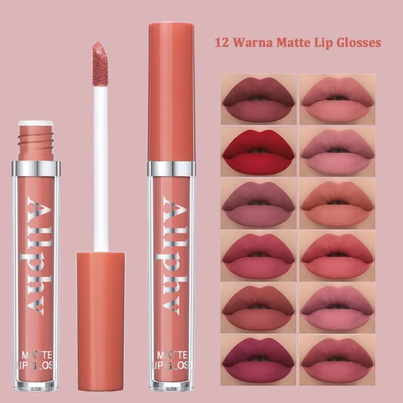 Lipsticks Set De Brillo De Labios,set De 6 Pintalabios Mate