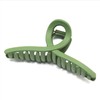 QinGoo Large Green Hair Clip Giant Beautiful Women's Hair Clip