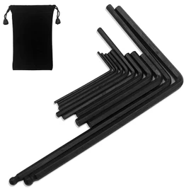 11 Piece Guitar Wrench Set, DaKuan 4 and 5mm Martin Guitar Wrench with Storage Bags for Adjusting Electric Guitar, Electric Bass, Guitar Neck Adjustment and Other Parts, Multi Size