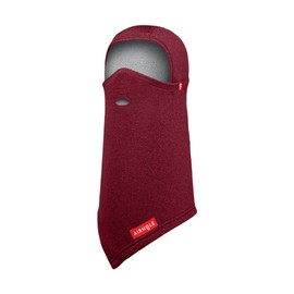 Airhole Unisex Balaclava Hinge Polar Fleece Cold Weather Facemask - Bloodstone | Small/Medium