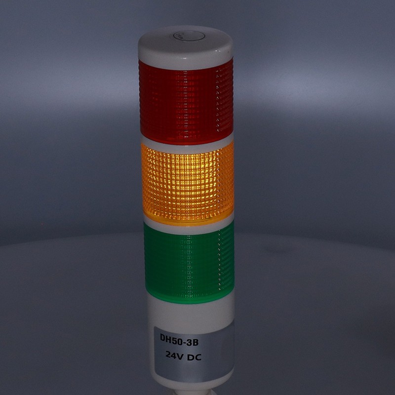LED Signal Light with Rotating Base Low Power Consumption Switchable