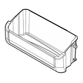 242079801 Refrigerator Door Half-Gallon Bin Genuine Original Equipment Manufacturer (OEM) Part
