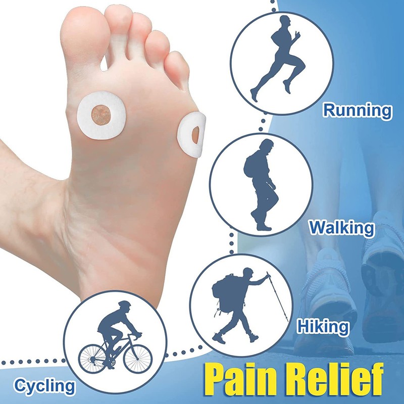 12 Sheet Callus Cushion Men Women Soreness Relief Soft Adhesive
