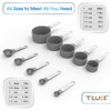 TILUCK Measuring Cups & Spoons Set, Stackable Cups and Spoons,
