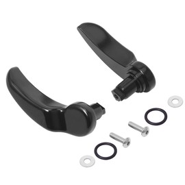 FTKDMT Black Saddlebag Latch Kit Saddlebag Lid Lifter Fit for Harley Touring Street Glide Electra Glide Road King Road Glide Ultra Limited FLHR FLHT FLHX FLHTK 2014-2024