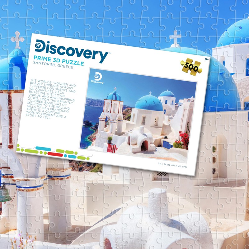 Prime 3D | Discovery | Landmarks | 500 Piece 3D