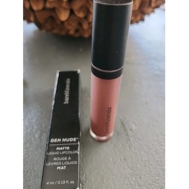 bareMinerals GEN NUDE MATTE LIQUID LIPCOLOR Antique Rose FRIENDSHIP Nib Read