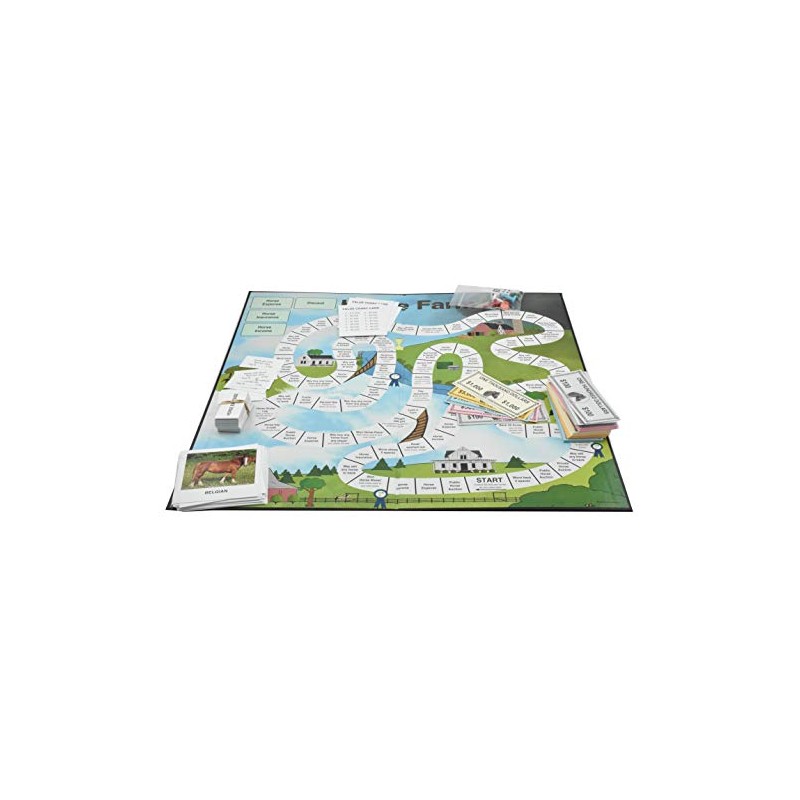 Horse Farm Board Game by Shetler Brothers