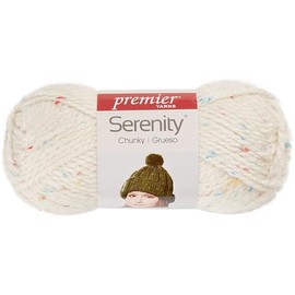 Deborah Norville Collection Serenity Chunky Yarn Tweed Aran