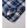 Latuza - Camisa de dormir de franela de algodón para