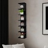 YEXEXINM 7 Tier Wall Shelf Unit - Lack Floating Shelf,