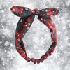 Stretchy Christmas Headband Bow Soft Elastic Alice Head Band Xmas