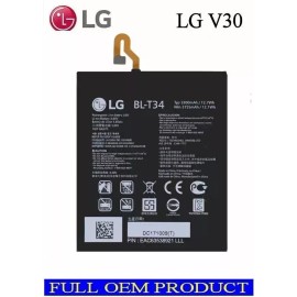 For LG ORIGINAL LG V30, BL-T34 Li-ion Battery H930, 3300mAh EAC63538921 EAC63538901