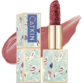 CATKIN Professional Makeup Lipstick Matte Lipstick for Maximum Colour Intensity Long-Lasting Nourishing Lip Pen, Vegan Formula (CO168)
