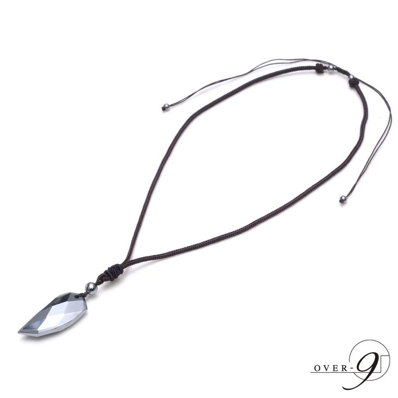 power stone string necklace