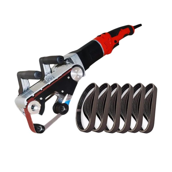 Pipe Tube Polisher Sander, DEJUN 1100W Pipe Belt Sander 110V