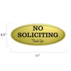 ExcelMark No Soliciting Sign for House or Business – Durable