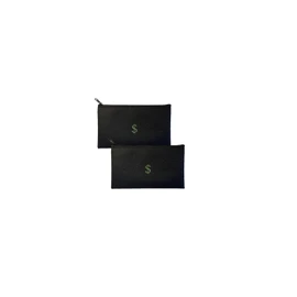 Cash/Money Pouch/Bag 2 Pack. Waterproof, 7.5 in x 4.5 in, Perfect Size, Travel Pouch/Bag with Cash Icon/Symbol/Dollar/$ Sign. Cash Organizer. Junk Drawer Organizer. Pencil Pouch with Dollar Sign