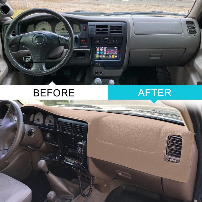 Dashboard Cover Mat Custom Fit for Toyota Tacoma 1998 1999