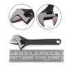 KAYIMAS Mini Adjustable Spanner, 4" Small Steel Spanner Jaw Wrench