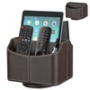 Esilihom Remote Control Holder, TV Remote Holder, PU Leather |