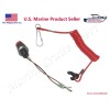 LLD_TK Tohatsu Nissan Outboard Kill Stop Switch 4-140HP 3A3-06830-0 3A3068300