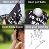AJFHKJ Golf Towel, Printed Golf Towels for Golf Bags with