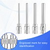24 Piezas Agujas Dosificadoras 1 Pulgada Conector Luer de Punta