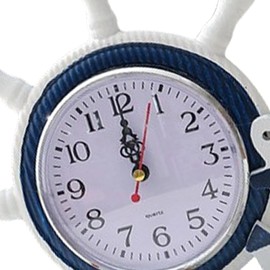 Perfeclan Table Clock Table Ornament Decoration Gifts Wooden Ornament Desk and Shelf Clock for Bookshelf Desk Living Room